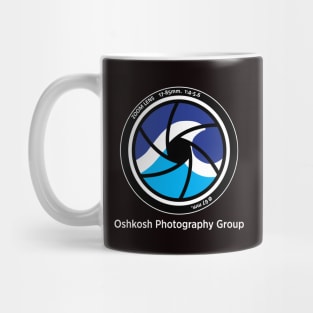 OPG Lens Logo White Type Mug